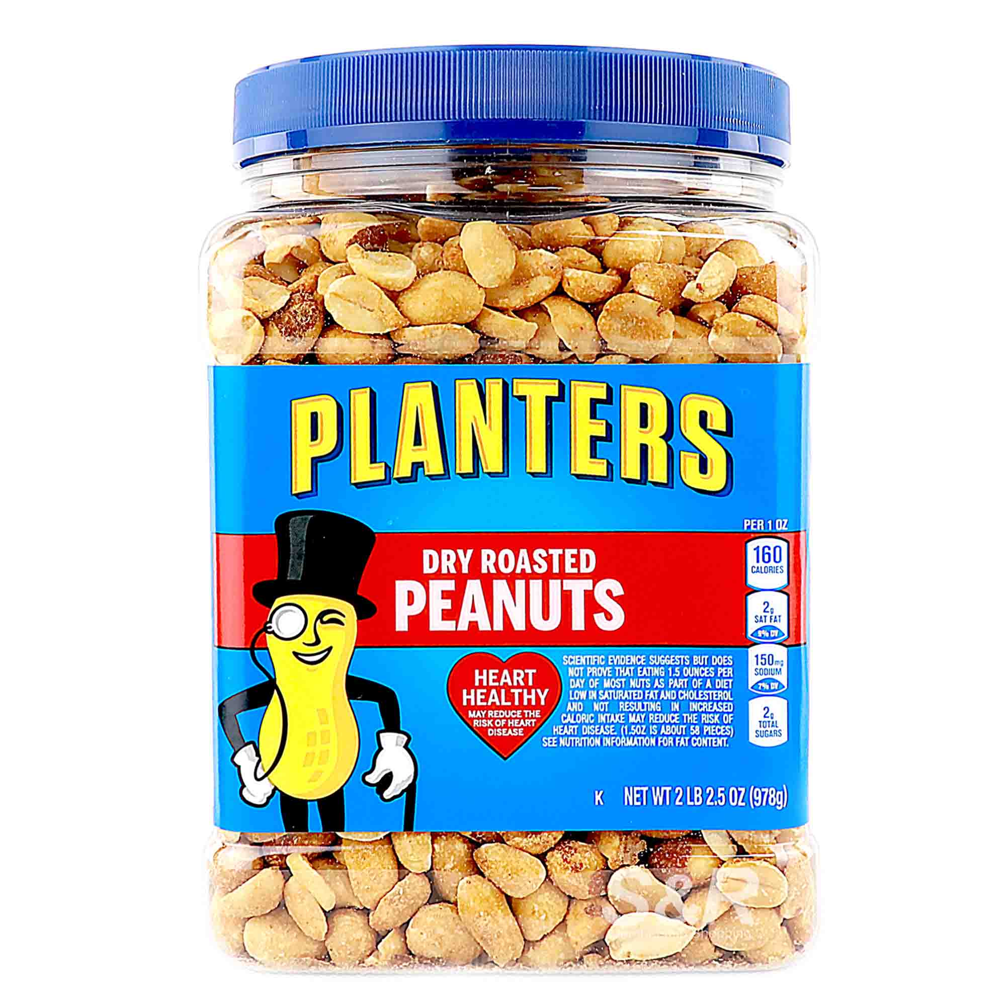 Planters Dry Roasted Peanuts 978g